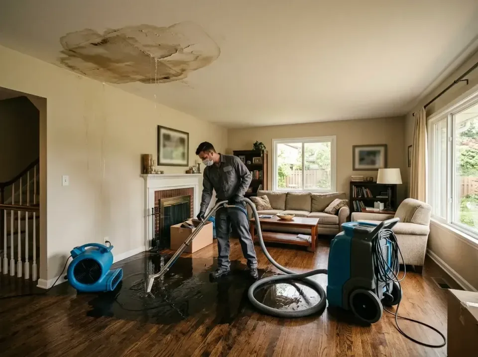 attic-pipe-burst-ceiling-drip-008 — frequently asked questions, Water Damage Restoration & Carpet Care in West Falls Church,…